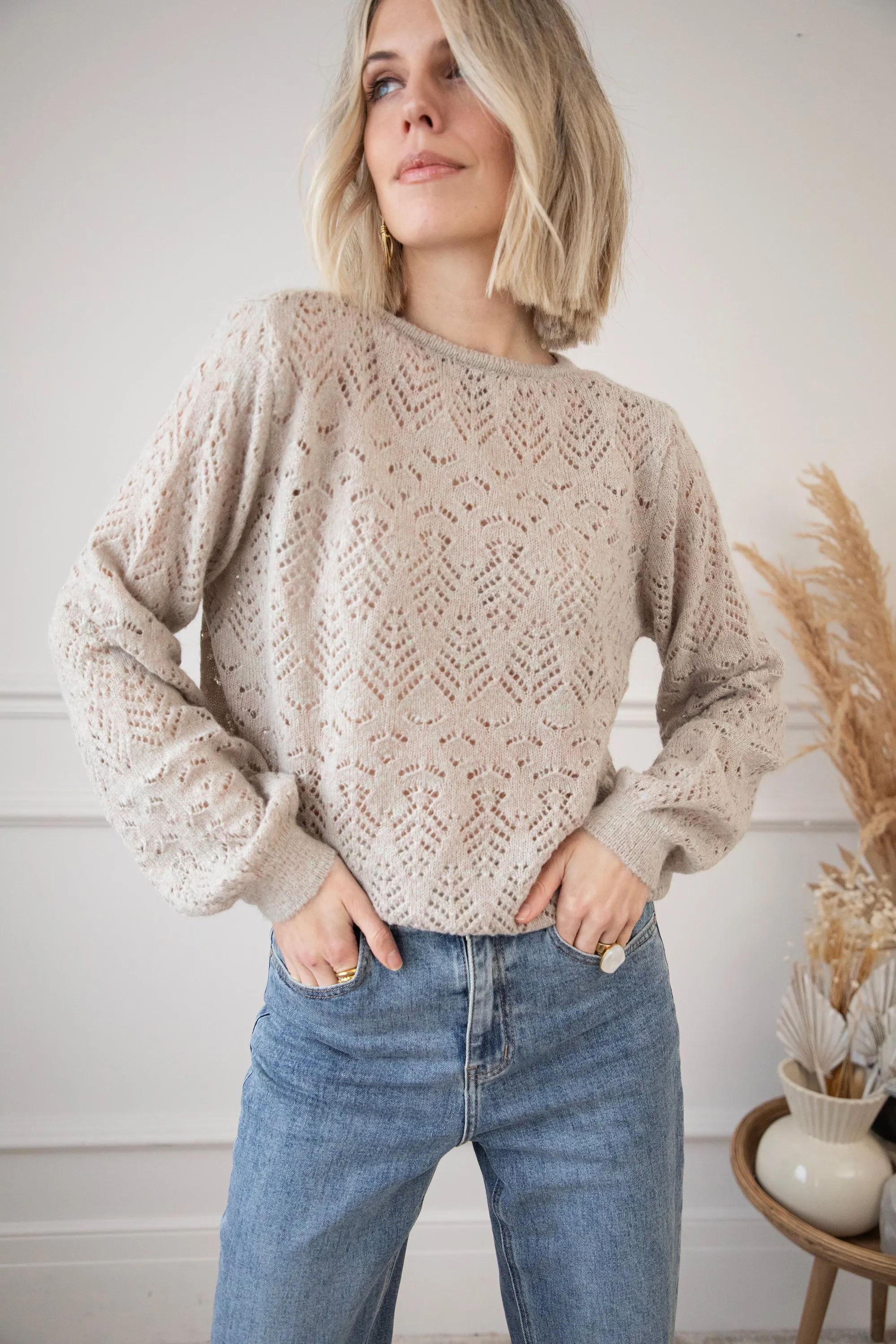 Tilly Taupe - Vest