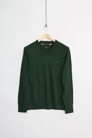 Tommy Hilfiger pima cotton cashmere sweater (L)