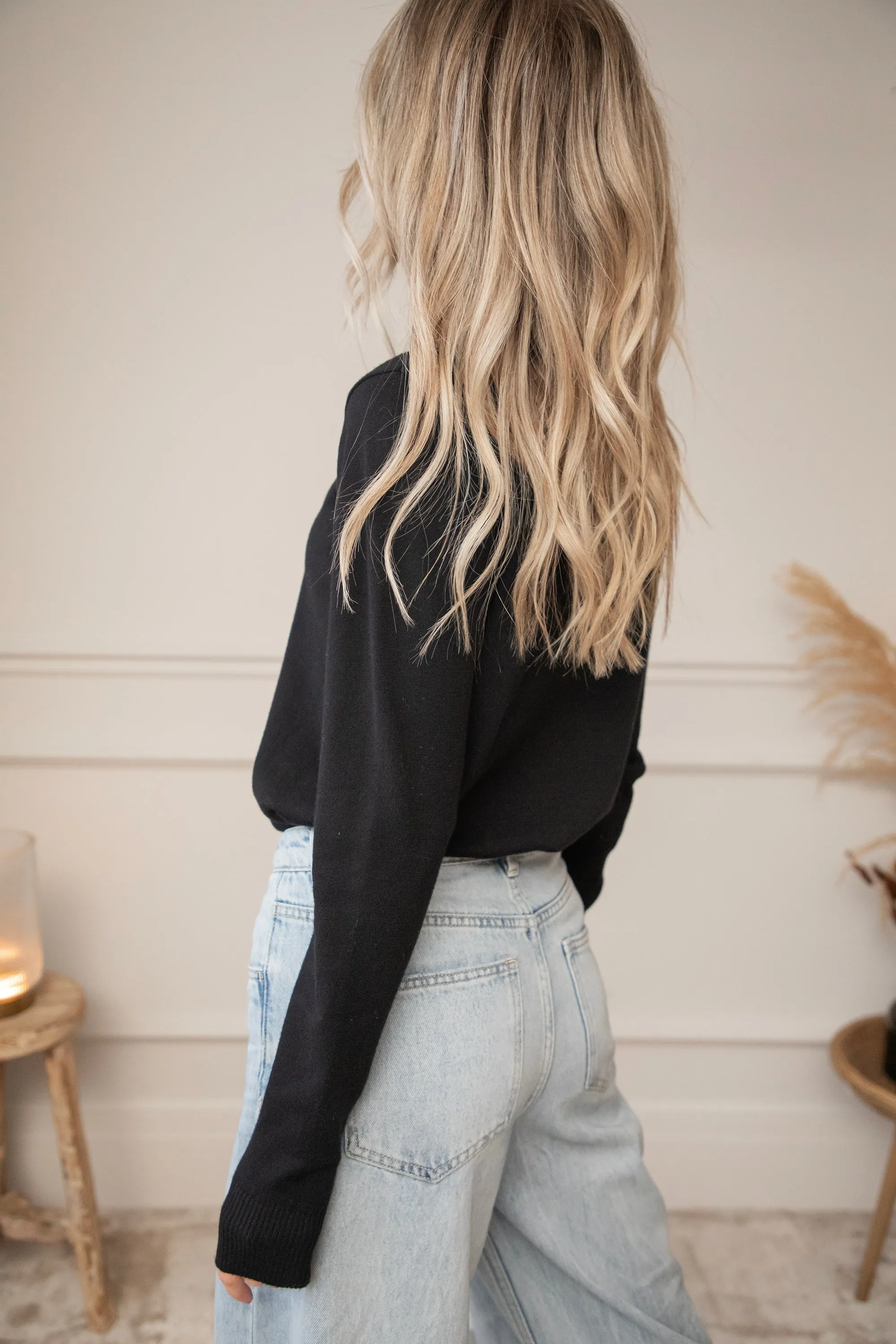 Tonya Turtle Black - Trui