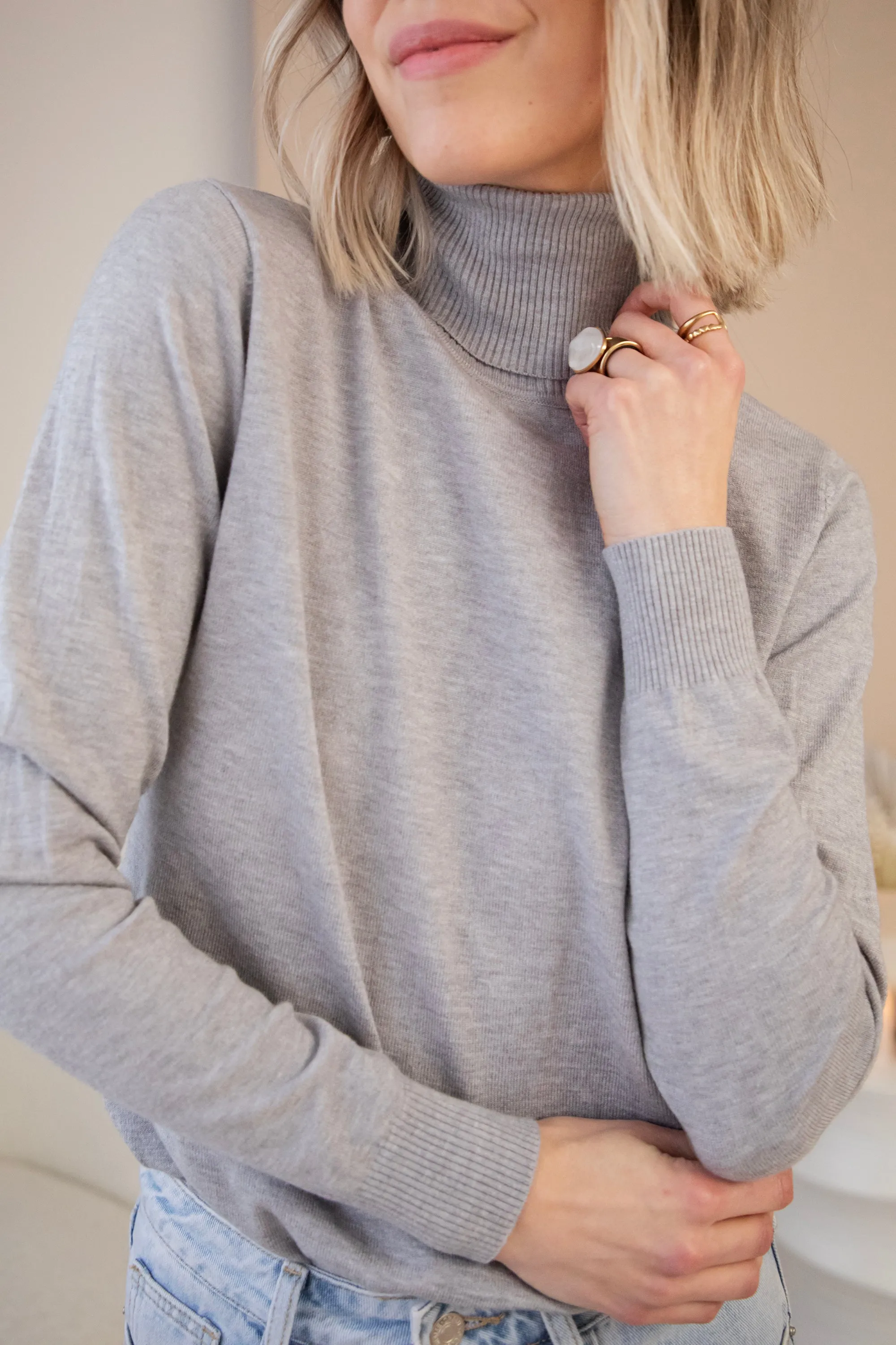 Tonya Turtle Grey - Trui