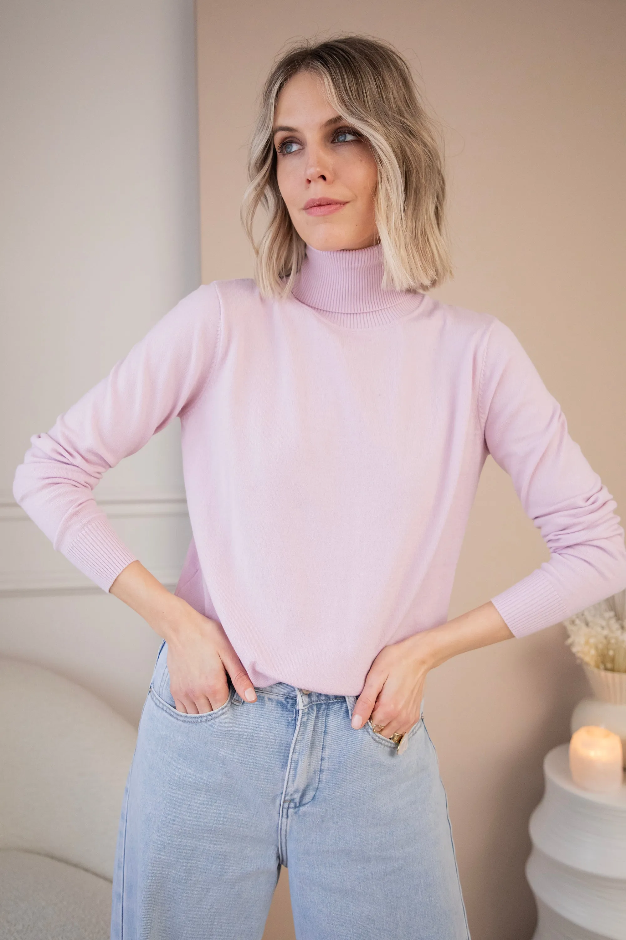 Tonya Turtle Mauve - Trui