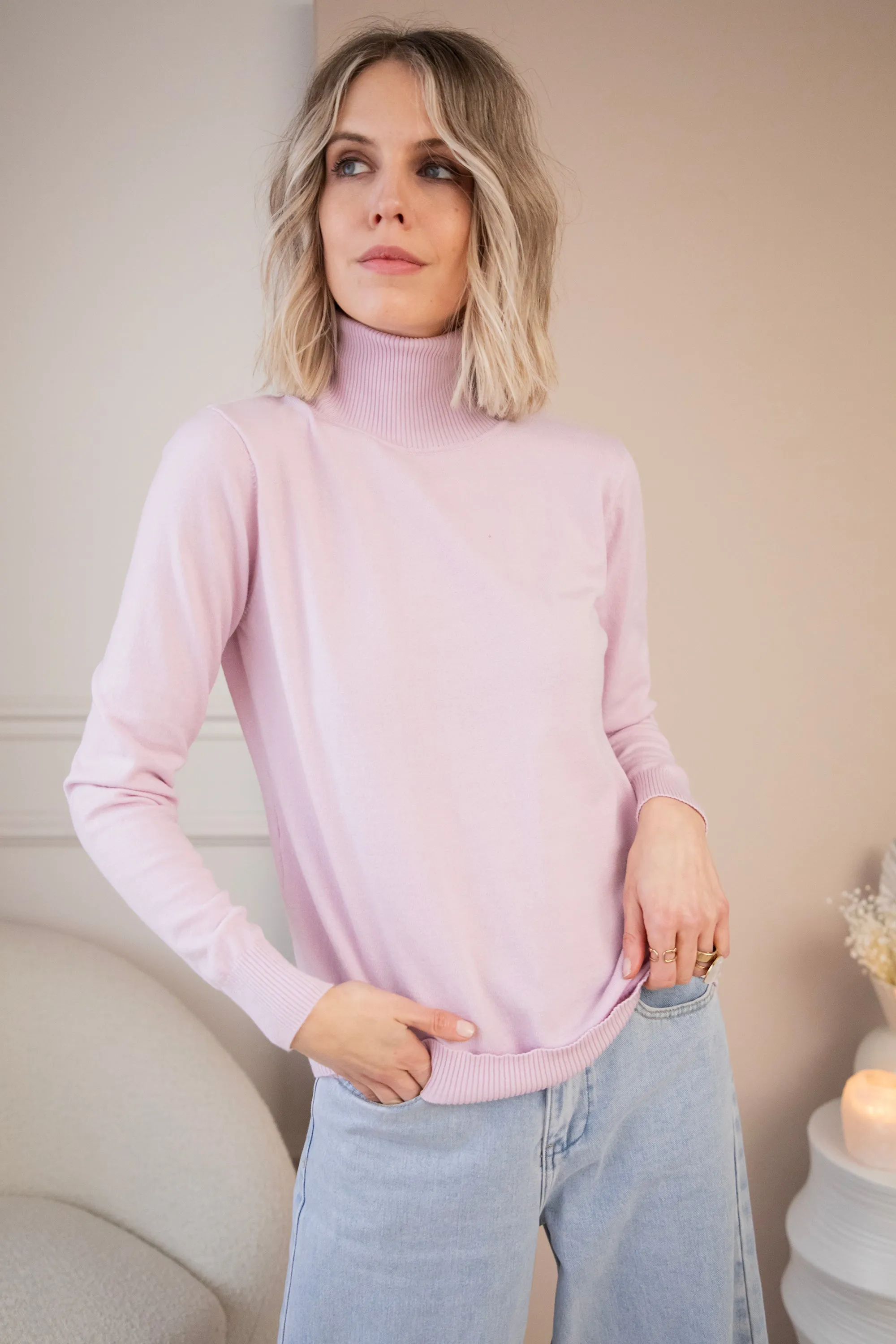 Tonya Turtle Mauve - Trui