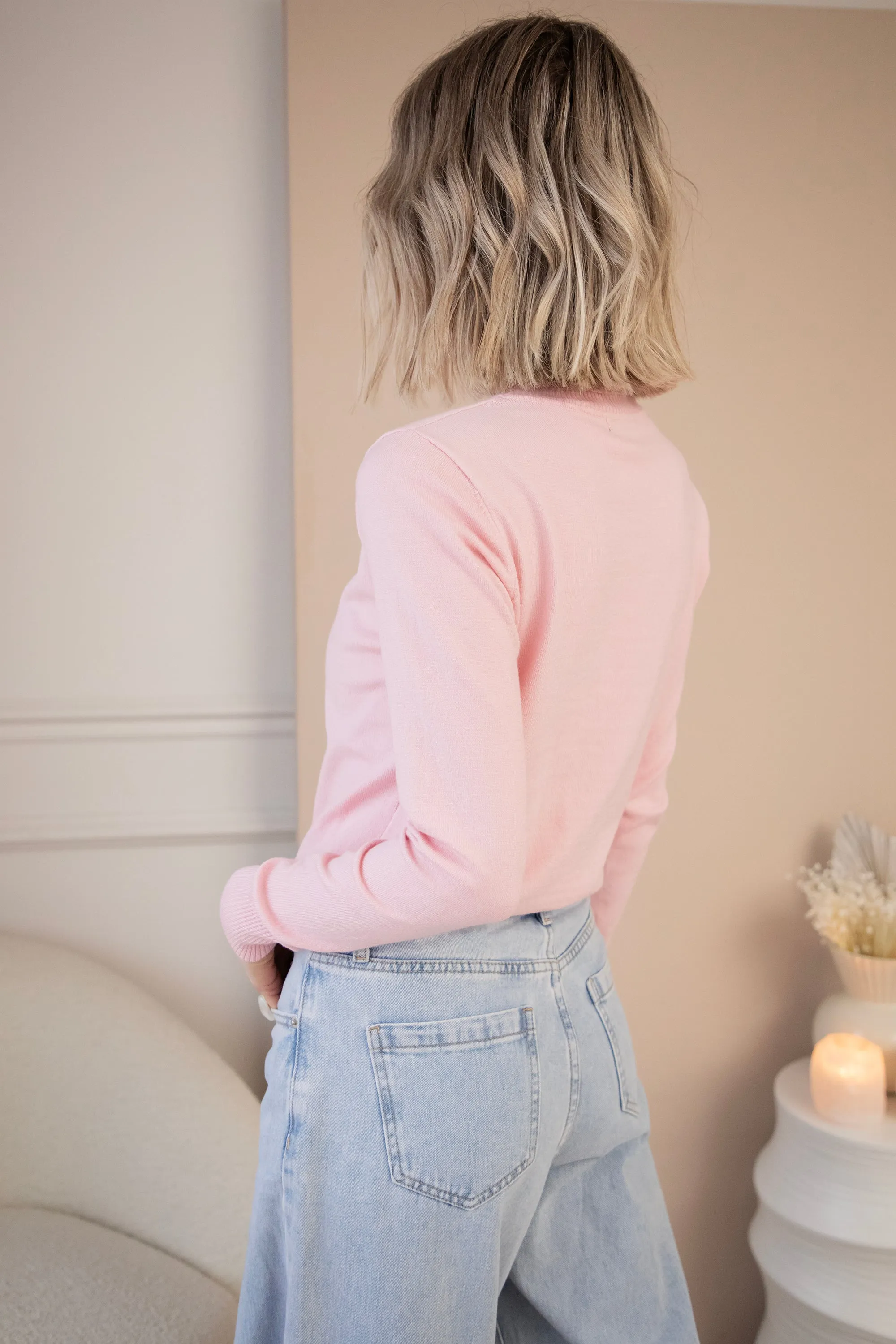 Tonya Turtle Pink - Trui