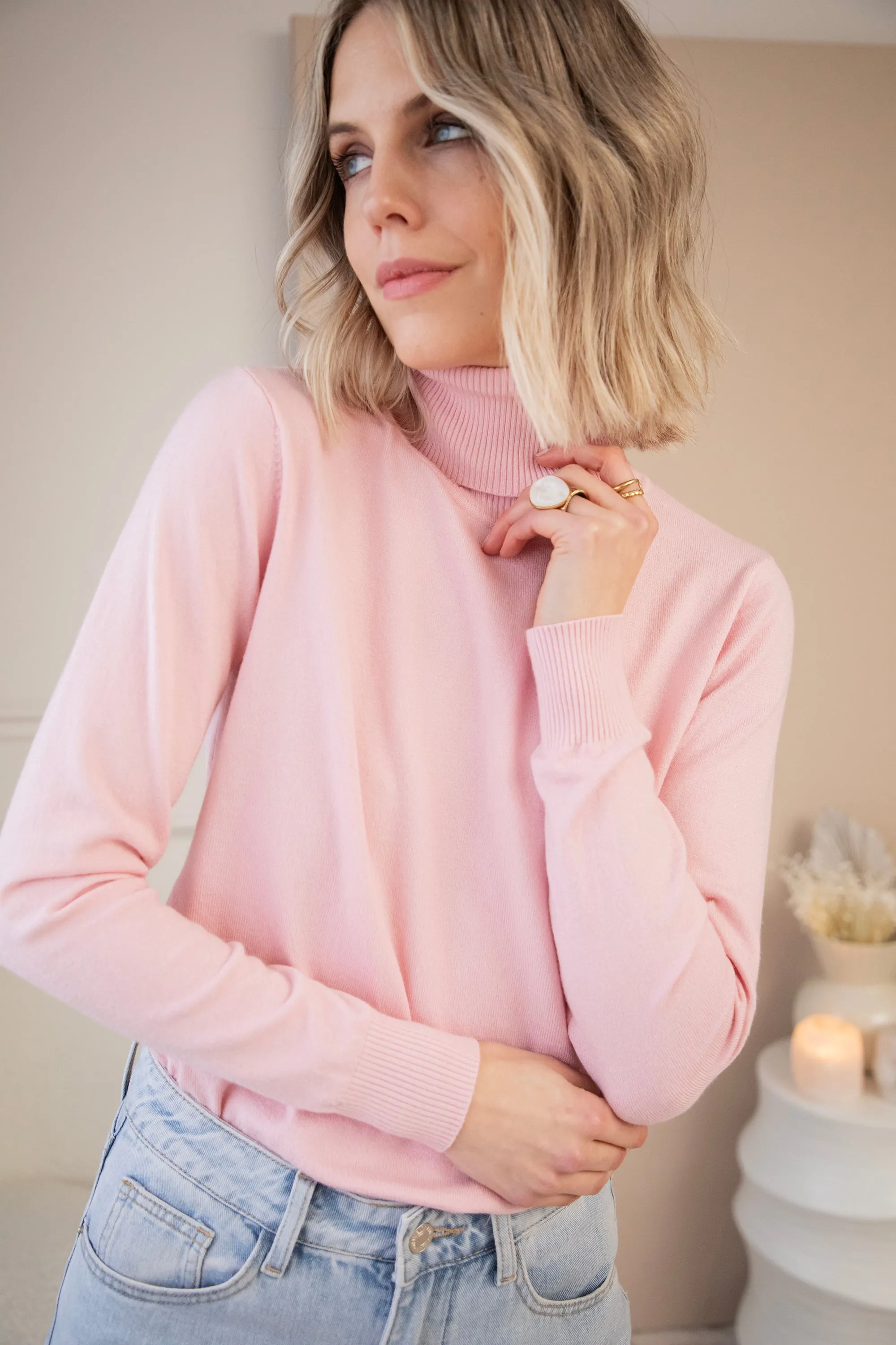 Tonya Turtle Pink - Trui