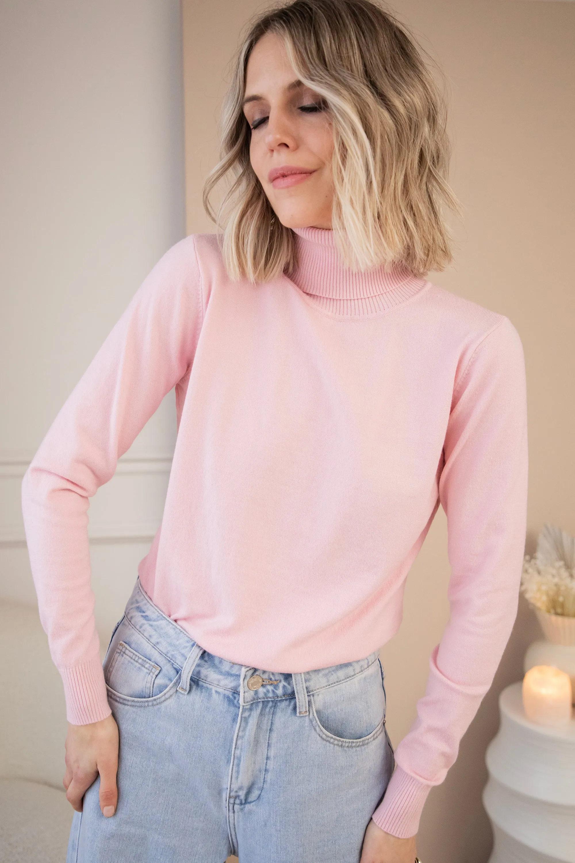 Tonya Turtle Pink - Trui