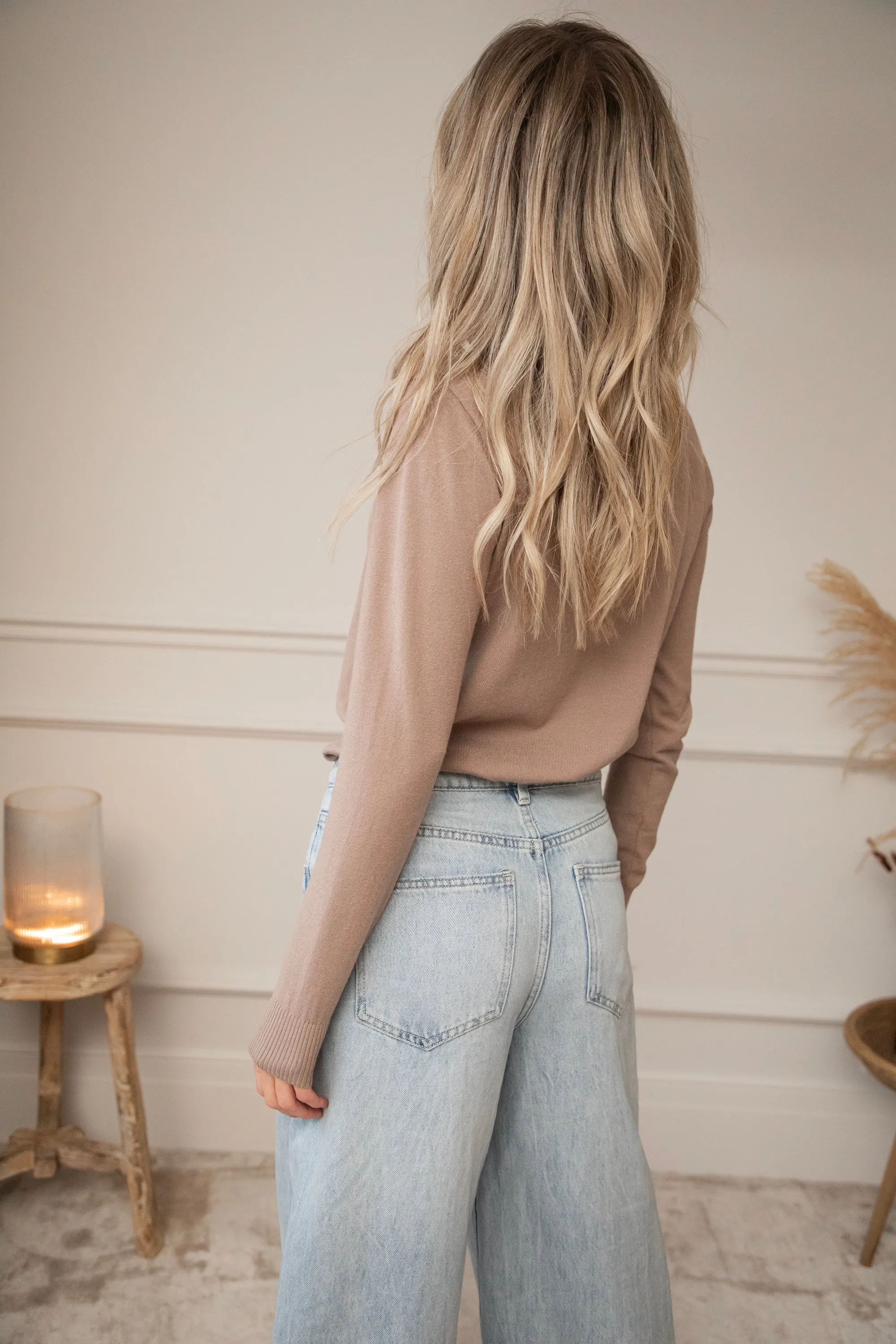 Tonya Turtle Taupe - Trui