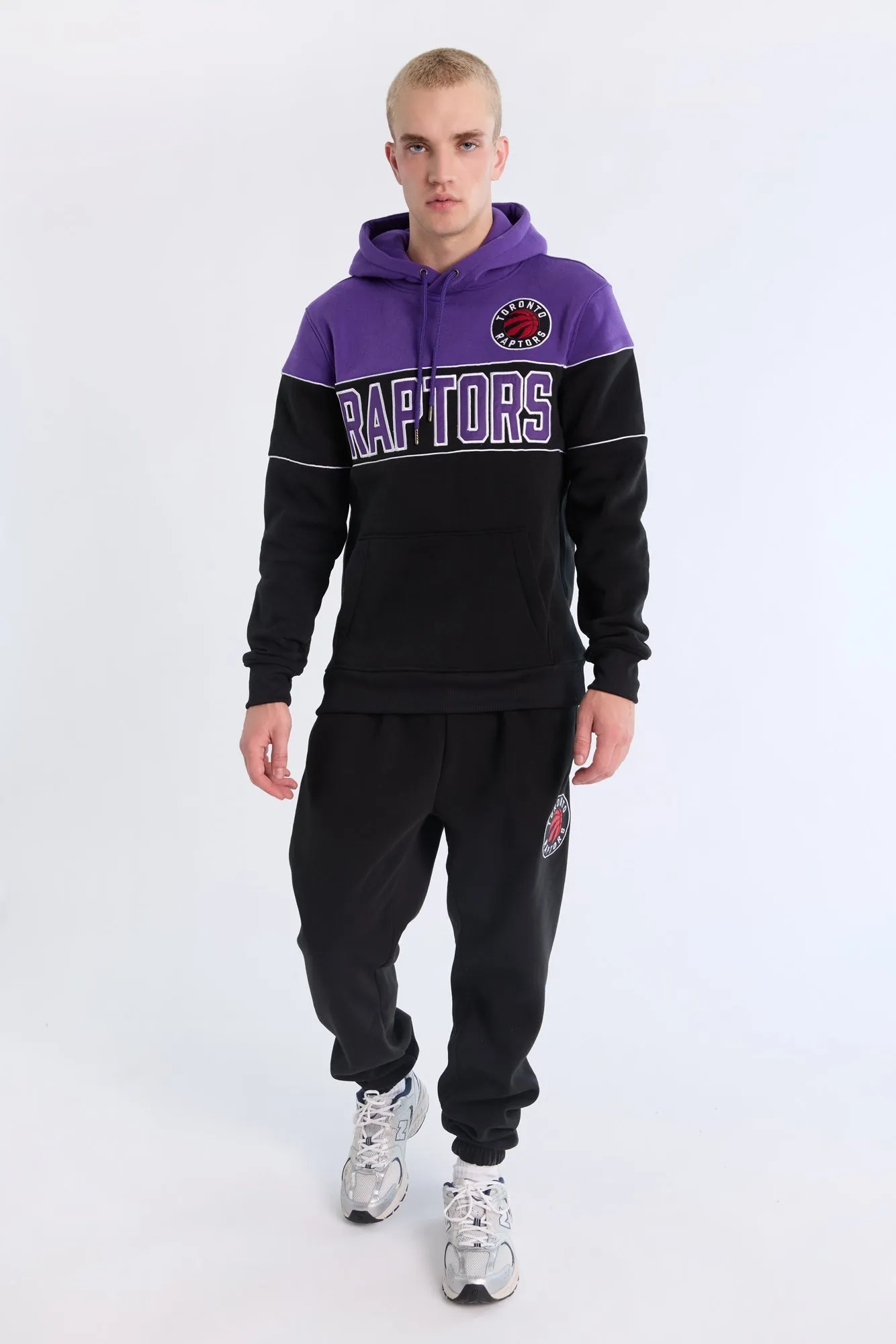Toronto Raptors Colour Block Hoodie