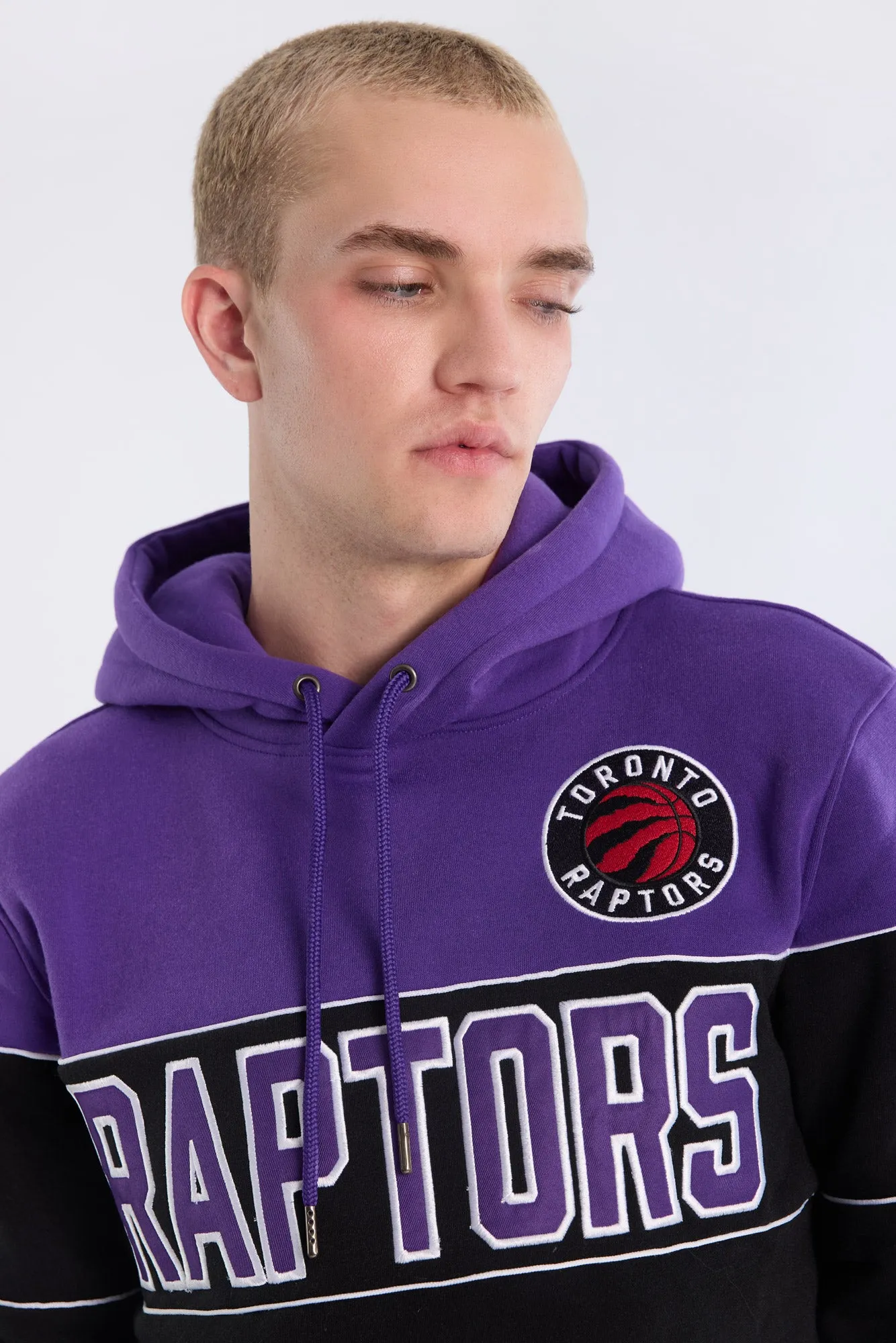 Toronto Raptors Colour Block Hoodie