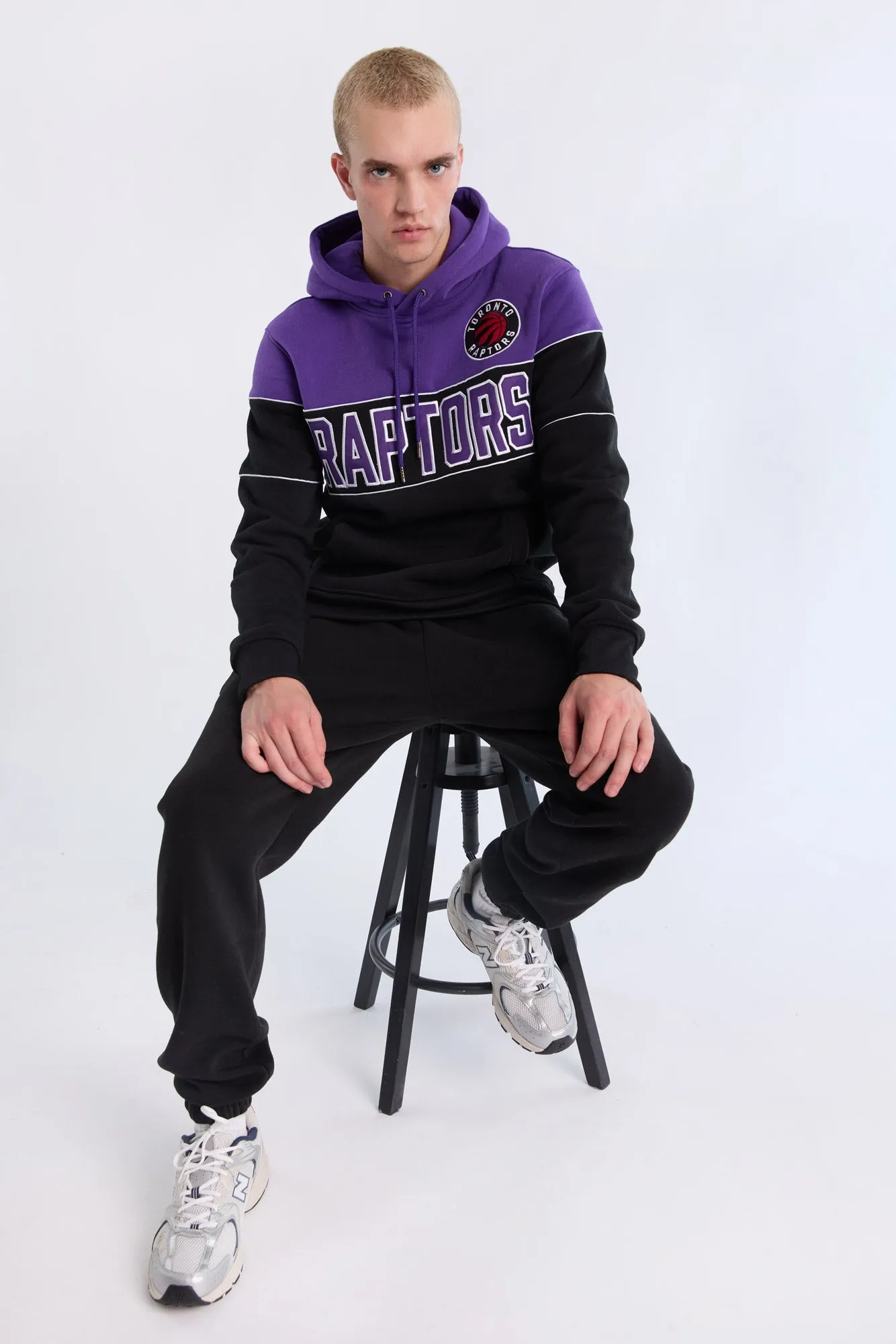 Toronto Raptors Colour Block Hoodie