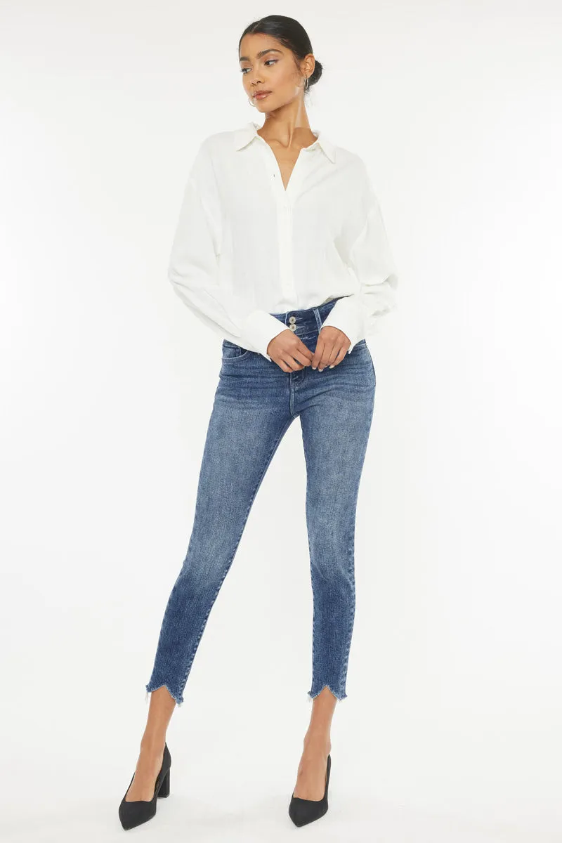 Torrance High Rise Ankle Skinny Jeans