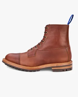 Trickers Allan Toe Cap Boot - Whisky Pampus / Commando Sole