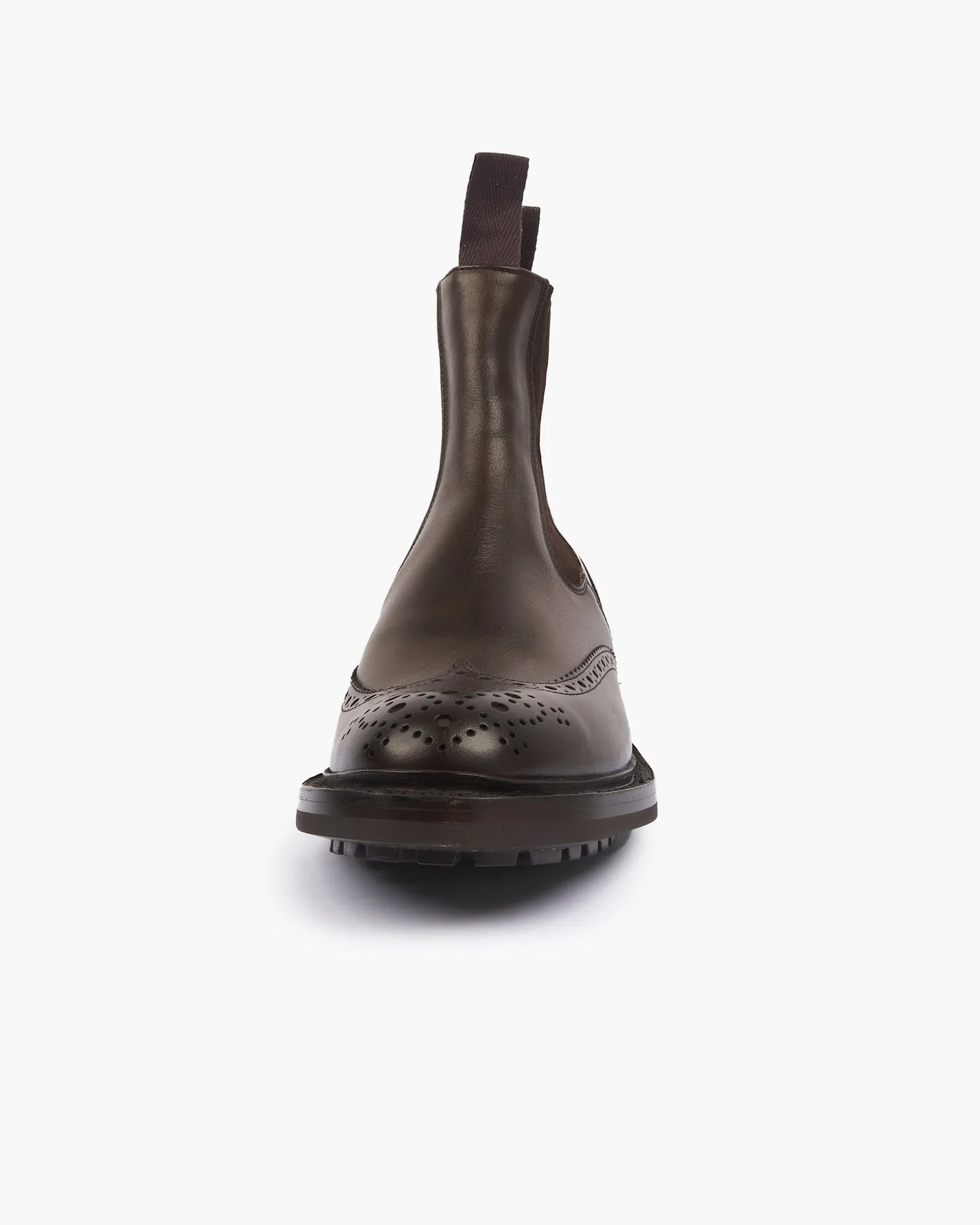 Trickers Henry Country Dealer Boot - Espresso Burnished / Commando Sole