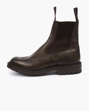 Trickers Henry Country Dealer Boot - Espresso Burnished / Commando Sole
