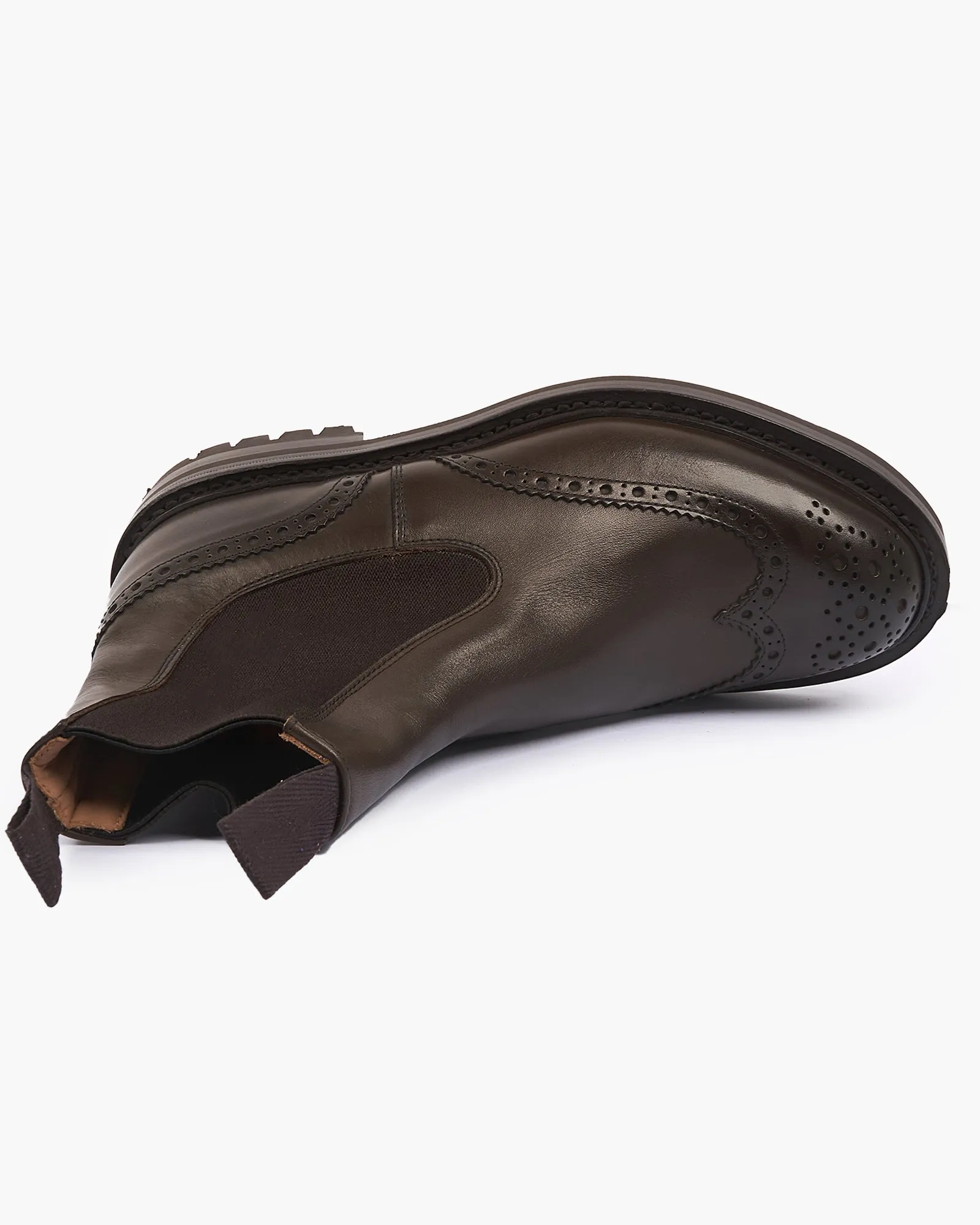 Trickers Henry Country Dealer Boot - Espresso Burnished / Commando Sole