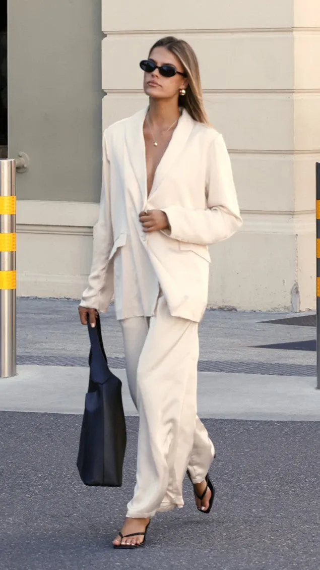 Verity Blazer - Ivory