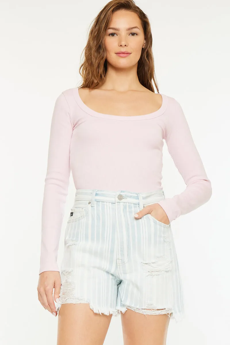 Viola Ultra High Rise 90's Boyfriend Shorts