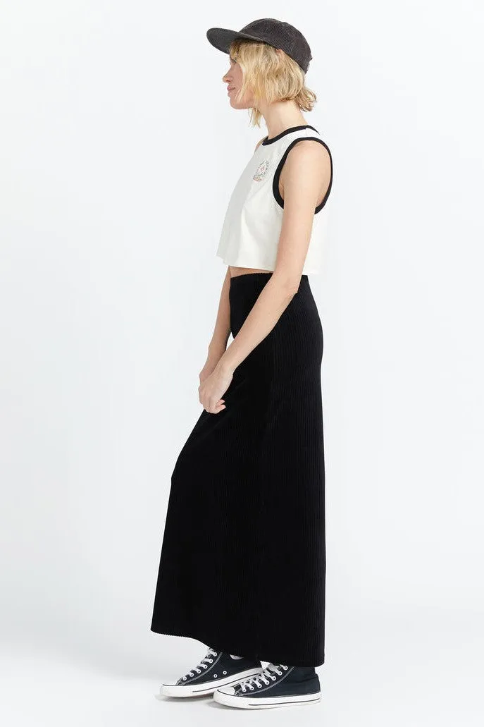 Volcom Cording To U Skirt Black