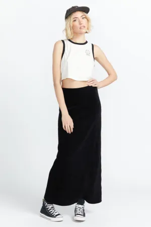Volcom Cording To U Skirt Black