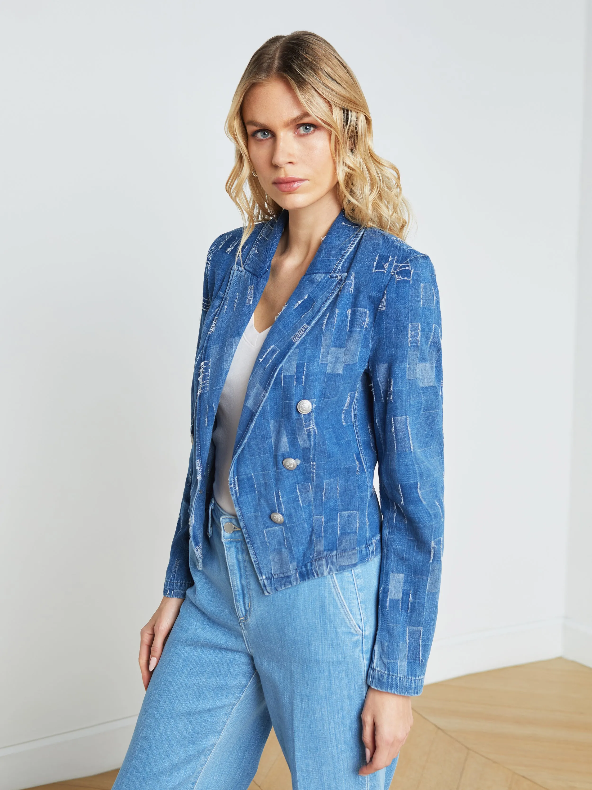 Wayne Denim Blazer
