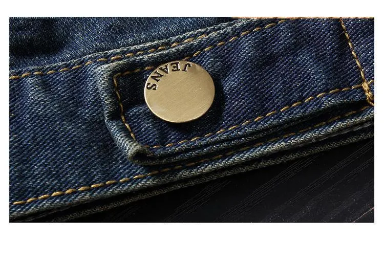 West Louis™ National Flag Denim Jacket