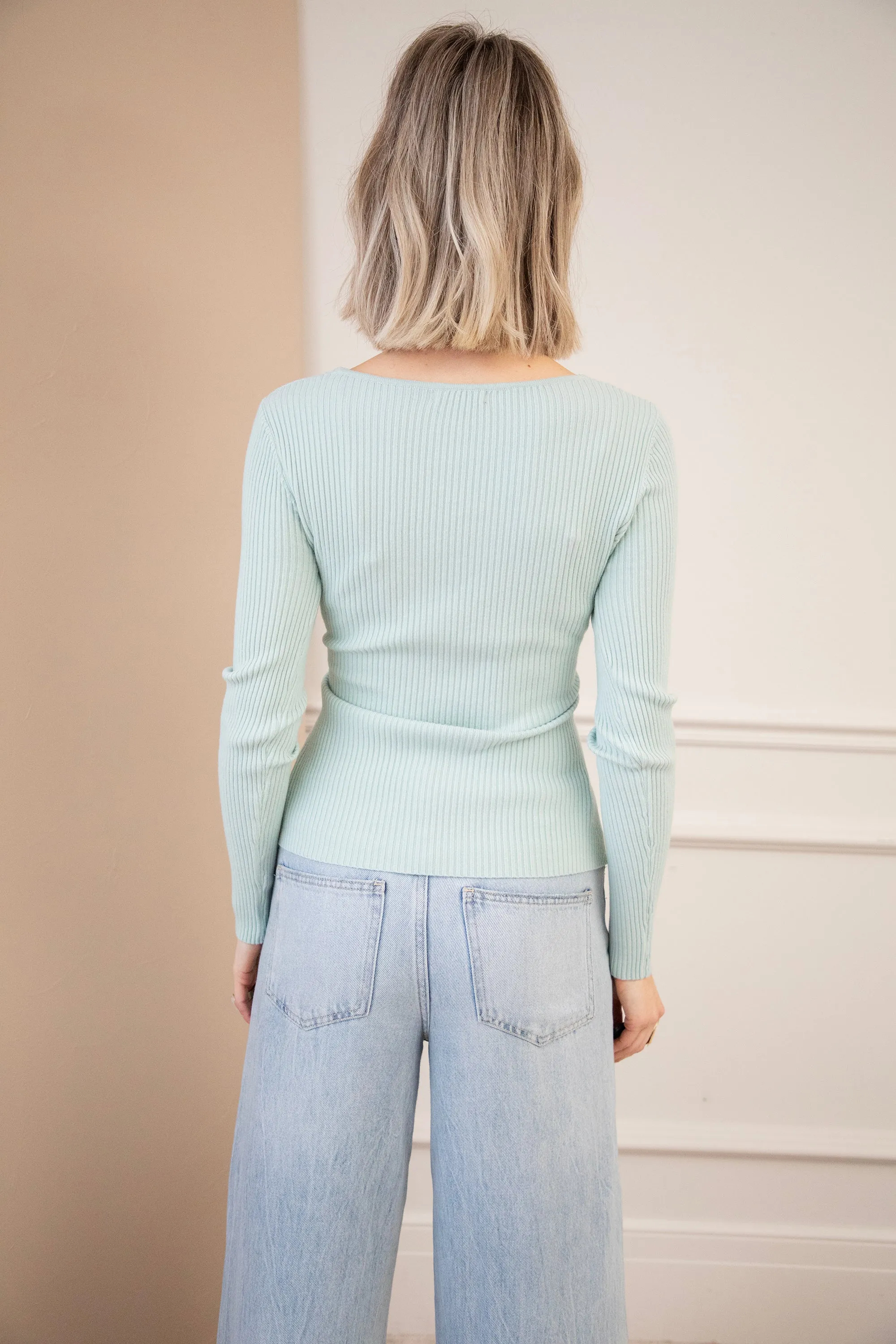With A Twist Mint - Longsleeve