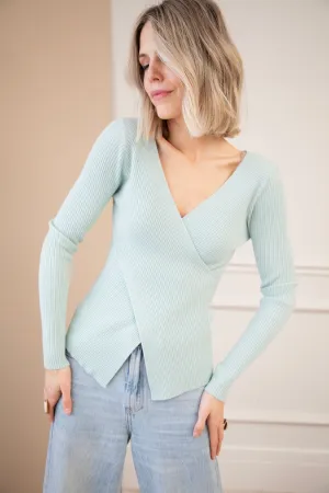 With A Twist Mint - Longsleeve