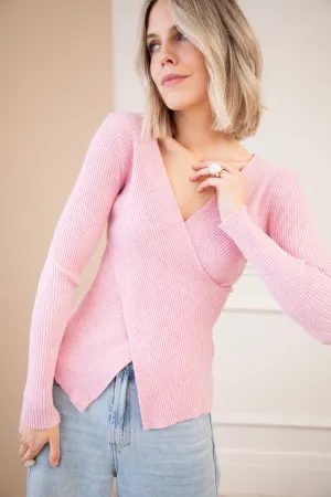 With A Twist Pink - Longsleeve