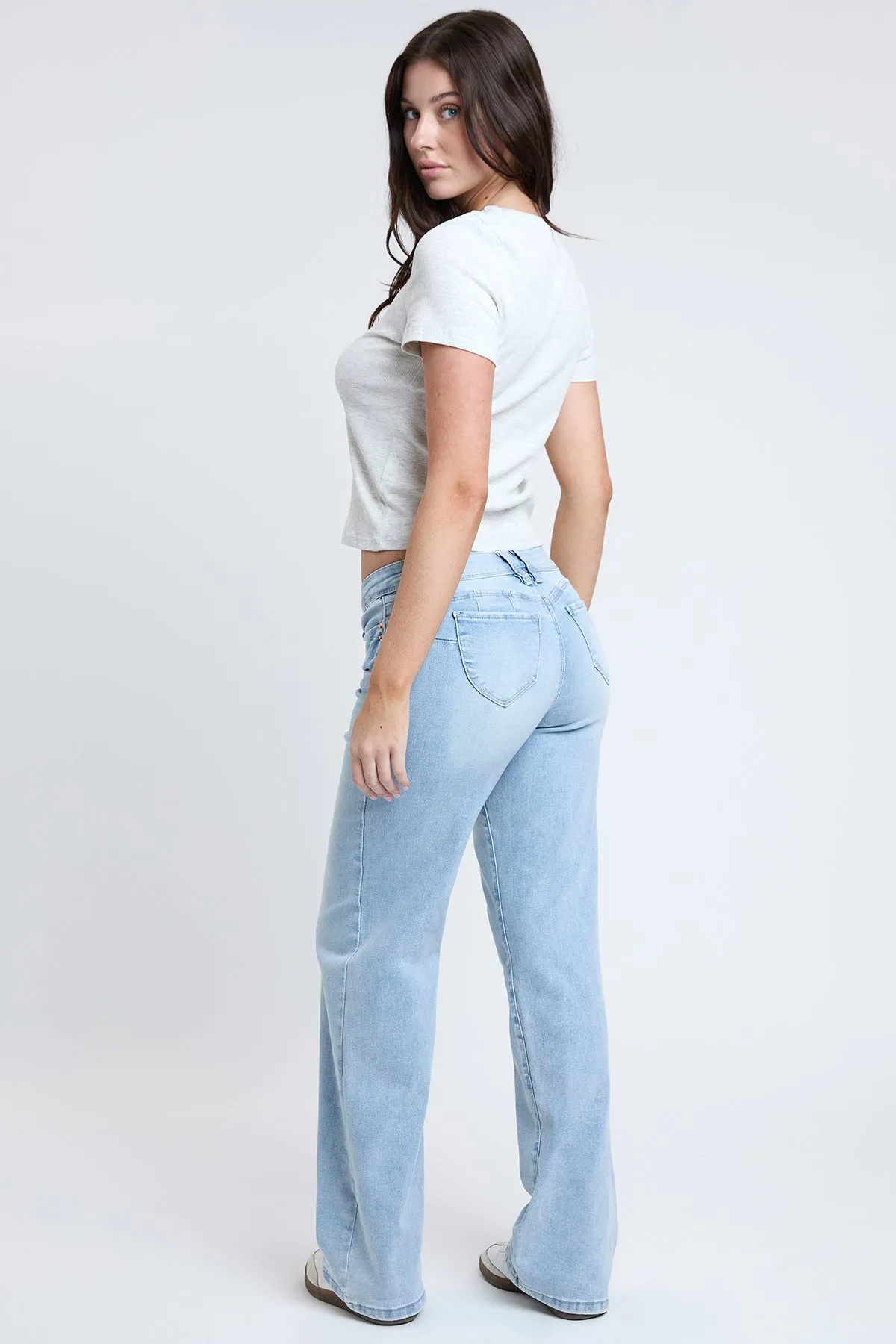 Women’s Sustainable WannaBettaButt Low Rise Wide Leg Jeans