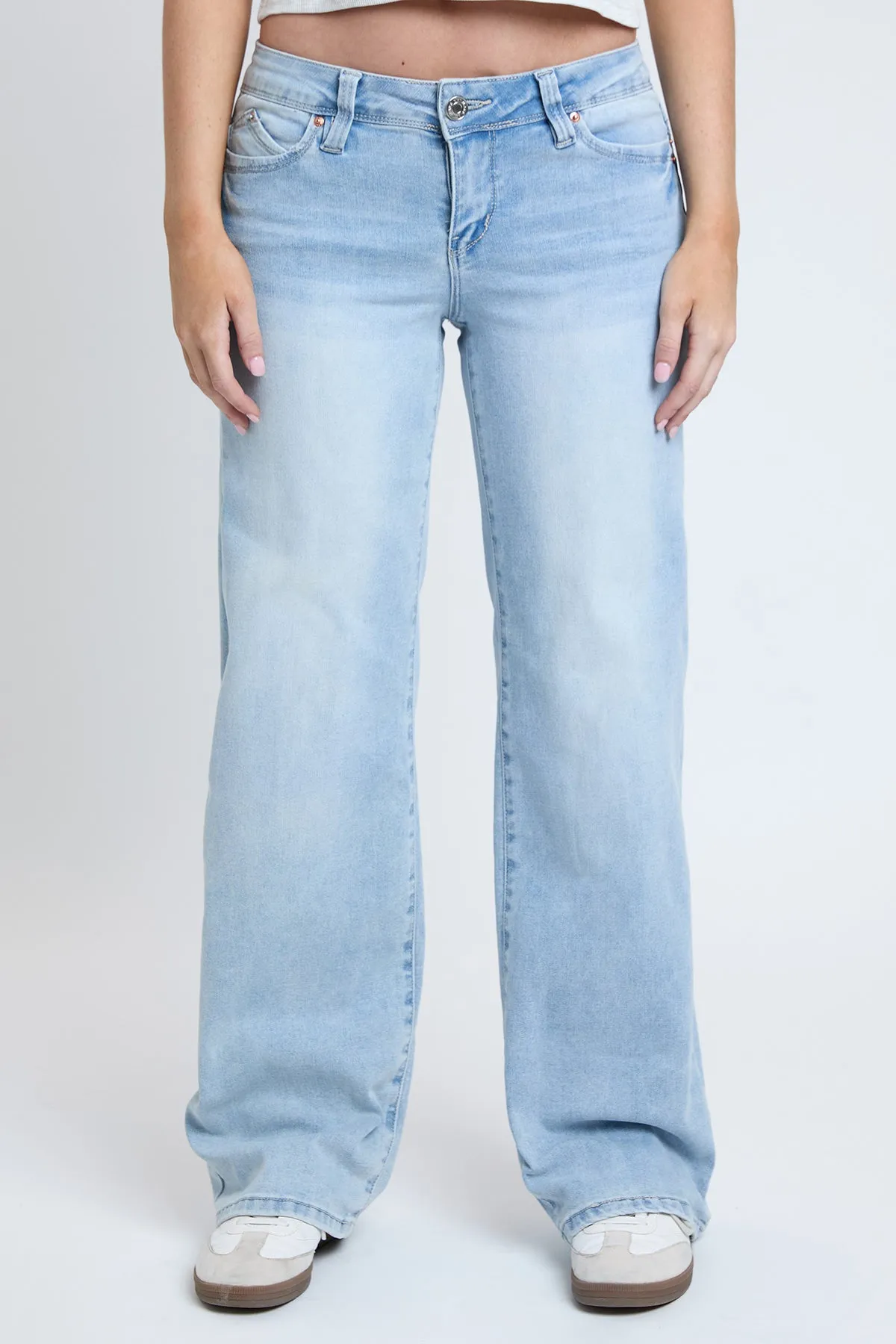 Women’s Sustainable WannaBettaButt Low Rise Wide Leg Jeans