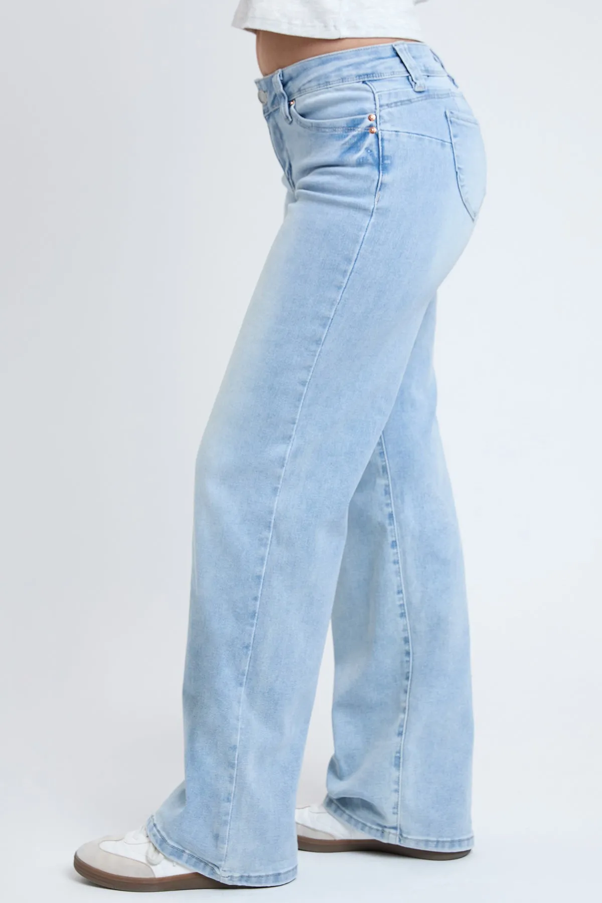 Women’s Sustainable WannaBettaButt Low Rise Wide Leg Jeans