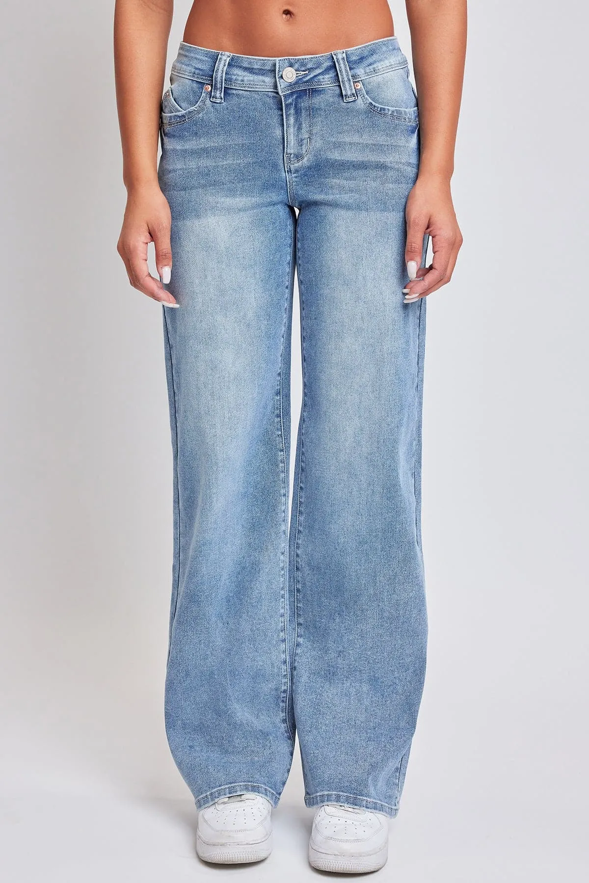 Women’s Sustainable WannaBettaButt Low Rise Wide Leg Jeans