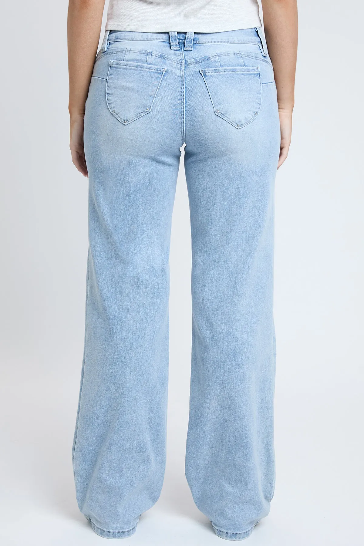 Women’s Sustainable WannaBettaButt Low Rise Wide Leg Jeans