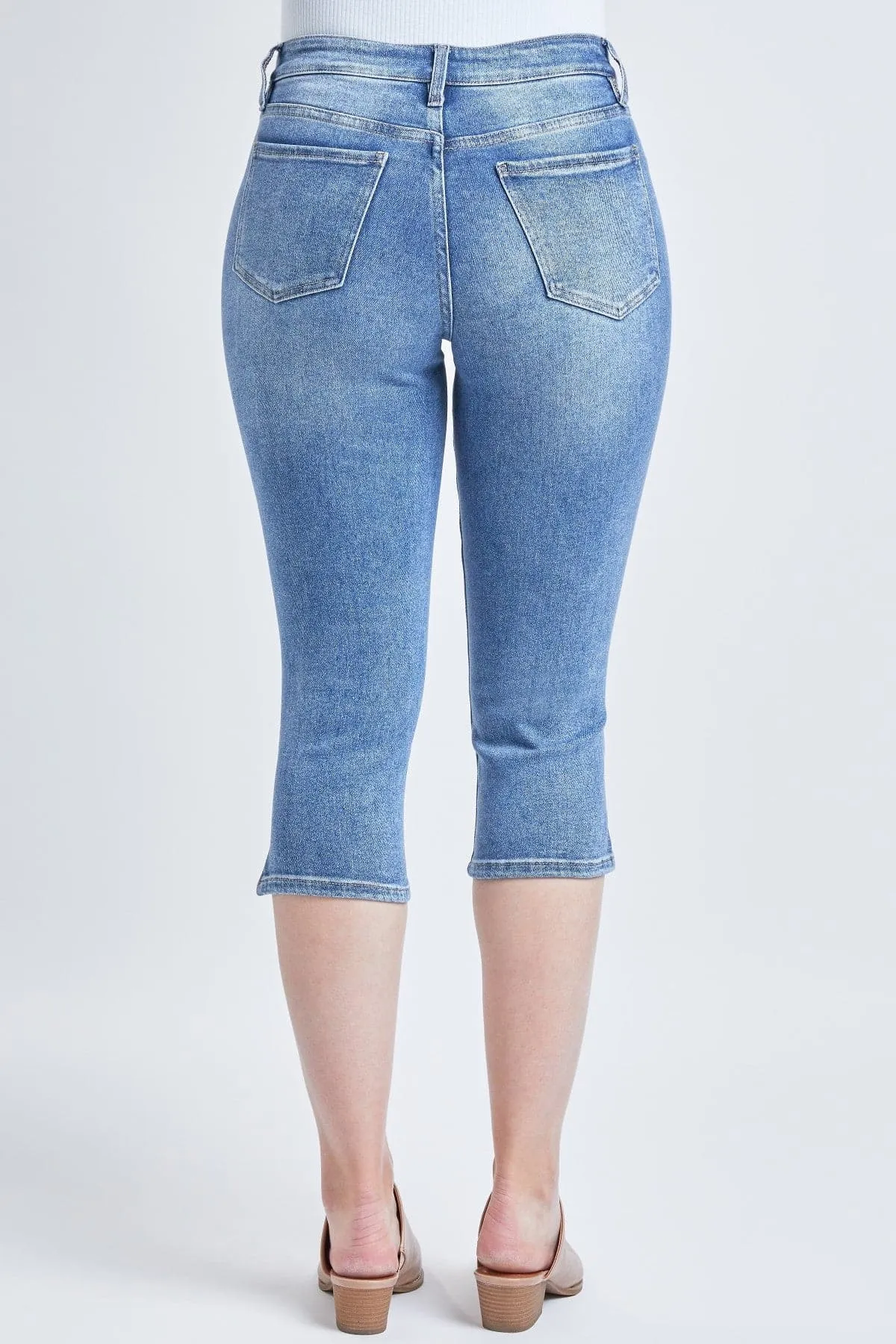 Women's Vintage High Rise Capri Jeans
