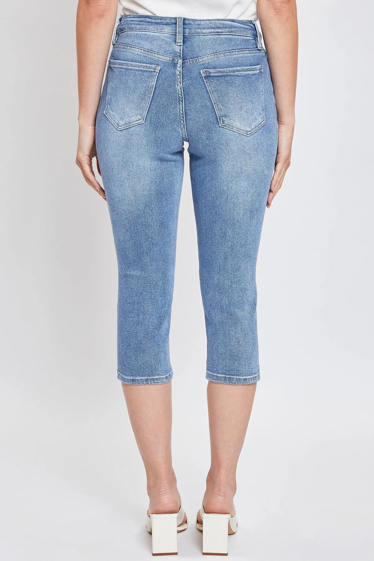 Women's Vintage High Rise Capri Jeans