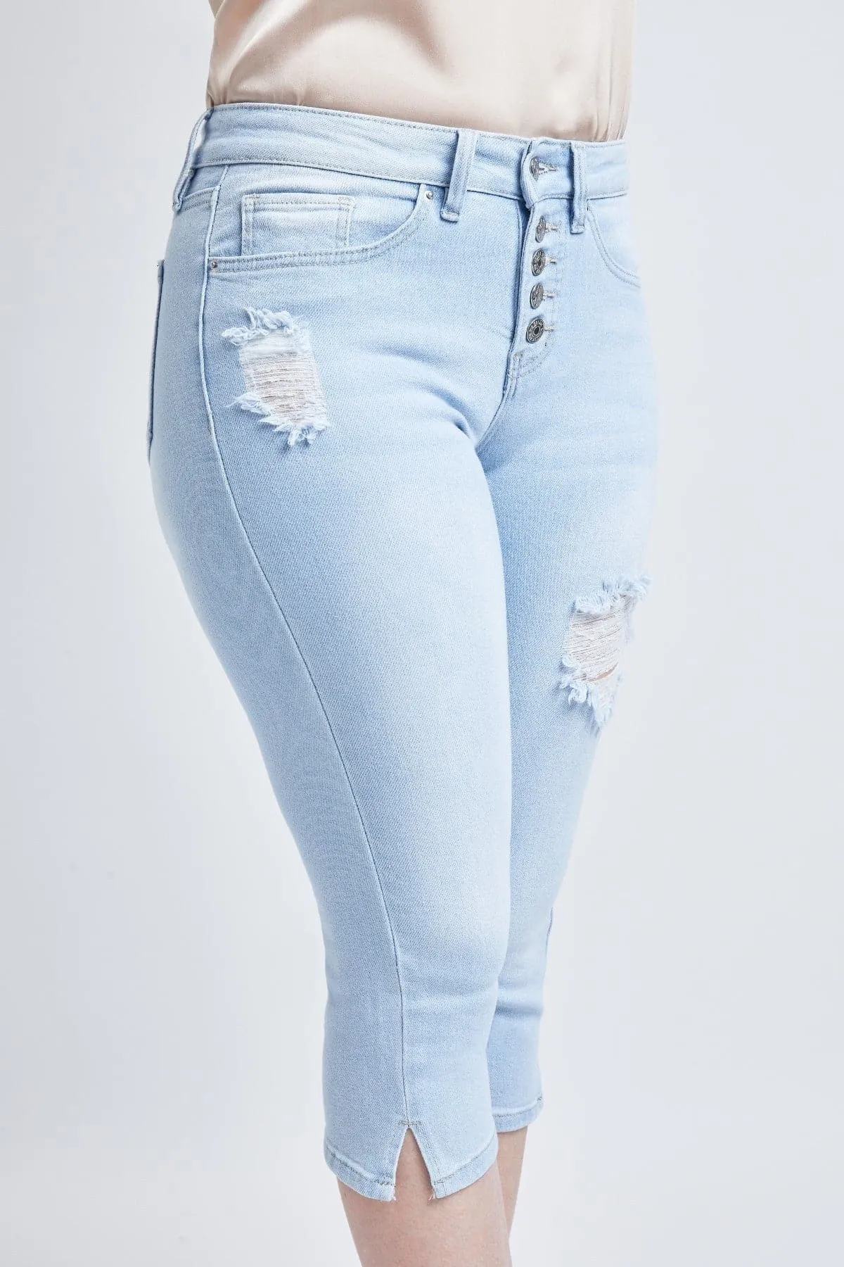 Women's Vintage High Rise Capri Jeans
