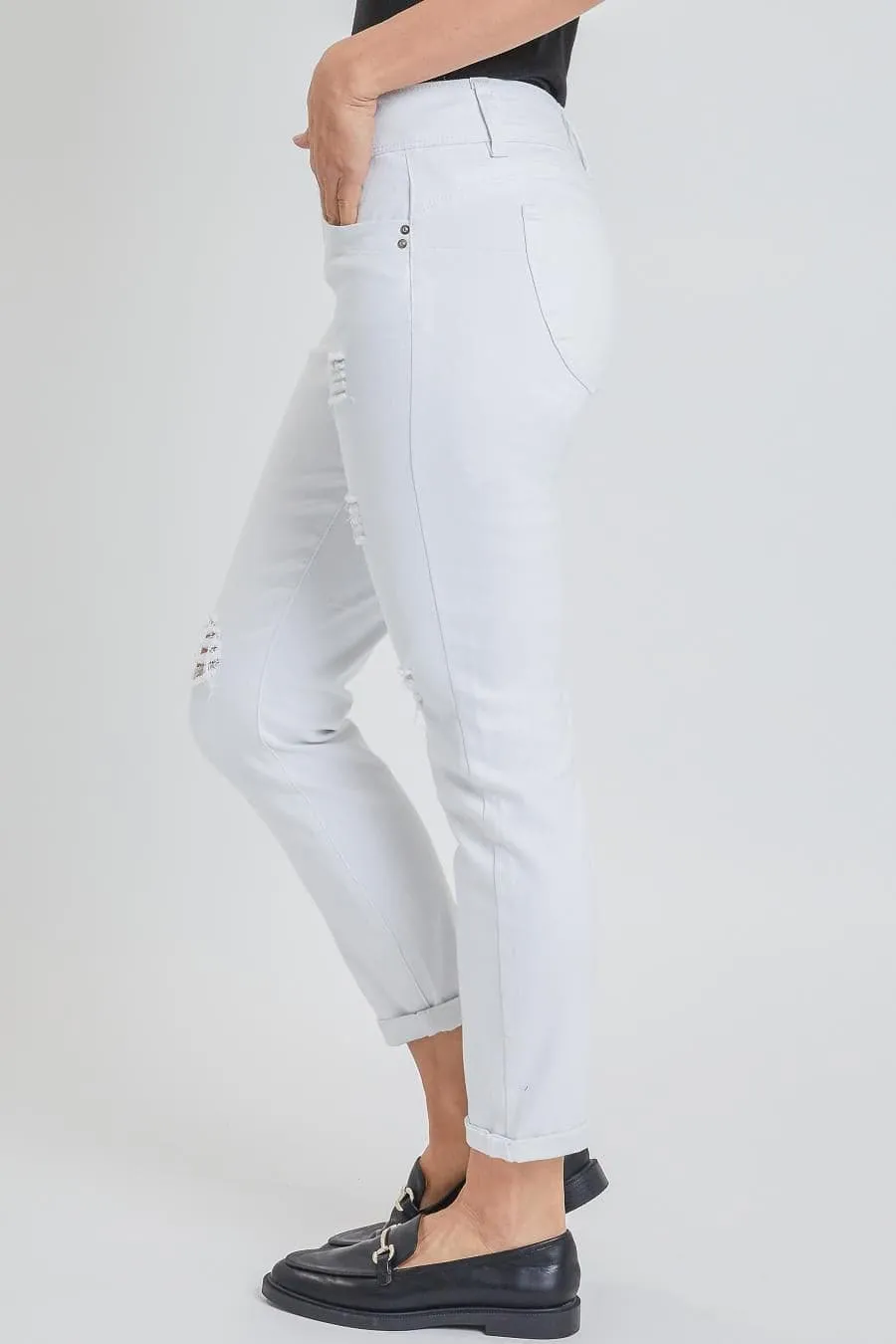 Women's WannaBettaButt Cuff Ankle Jean