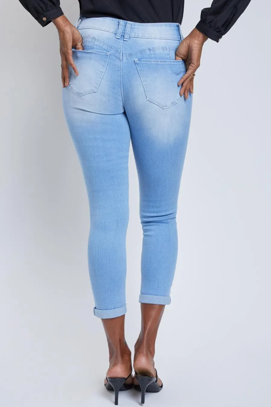 Women's WannaBettaButt Cuff Ankle Jean