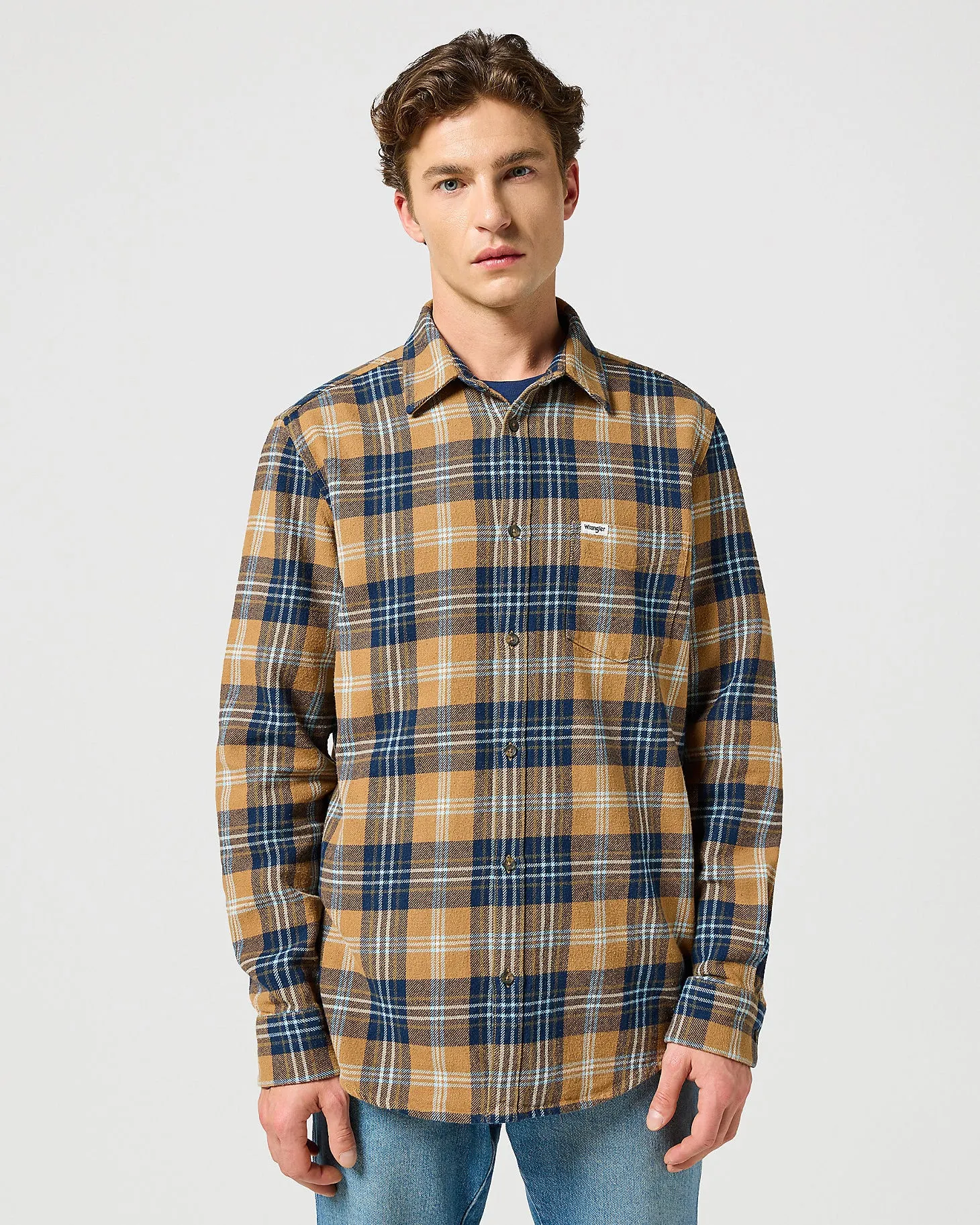 Wrangler 1 Pocket Shirt - Dijon
