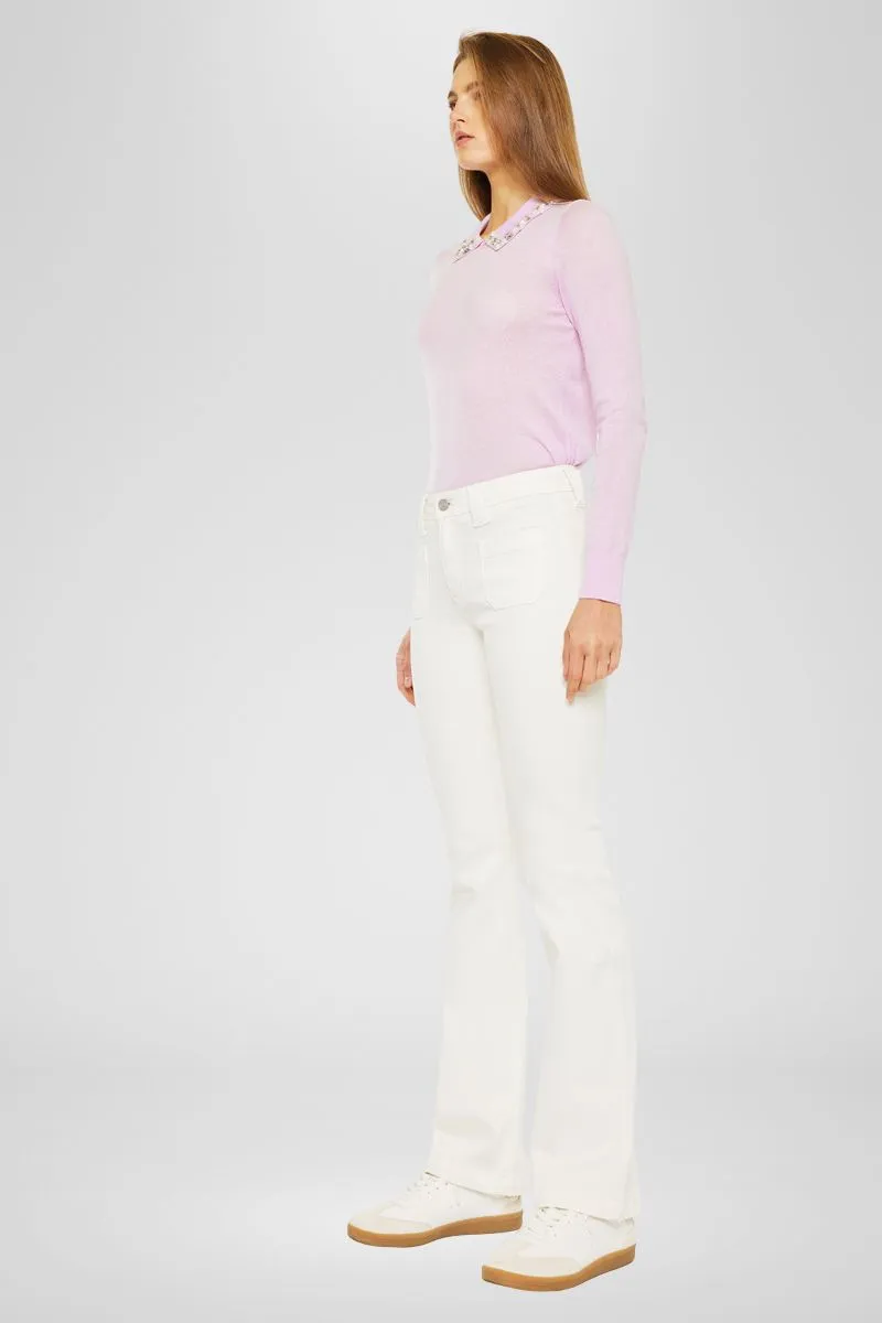 Yamilet Mid Rise Bootcut Jeans