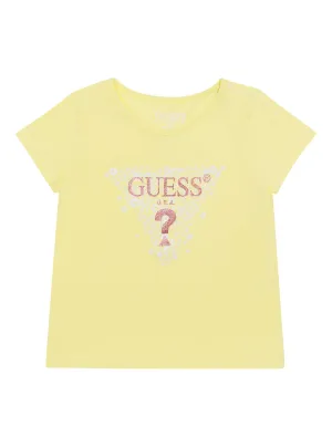 Yello Floral Logo T-Shirt (6-24m)