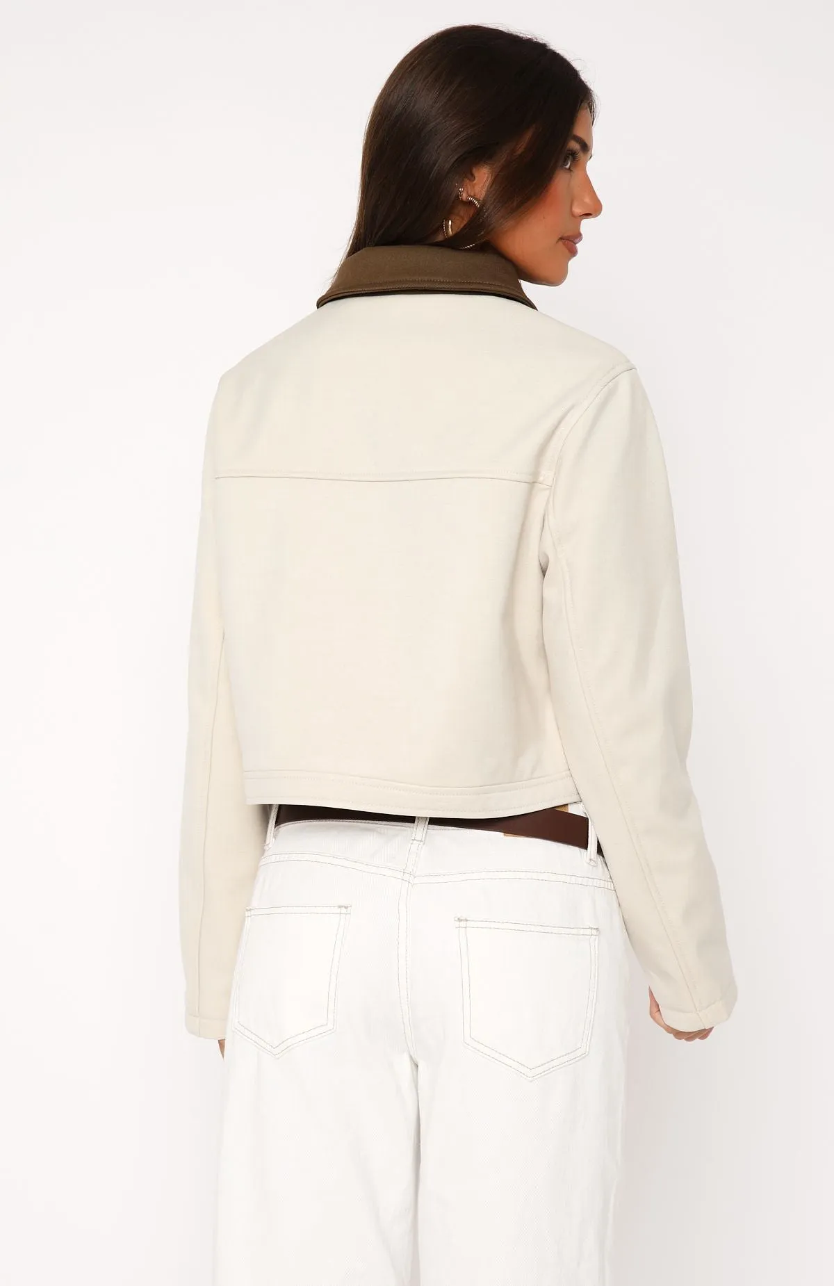 You Told Me Jacket Beige