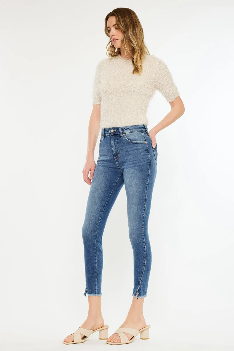 Zinnia High Rise Ankle Skinny Jeans