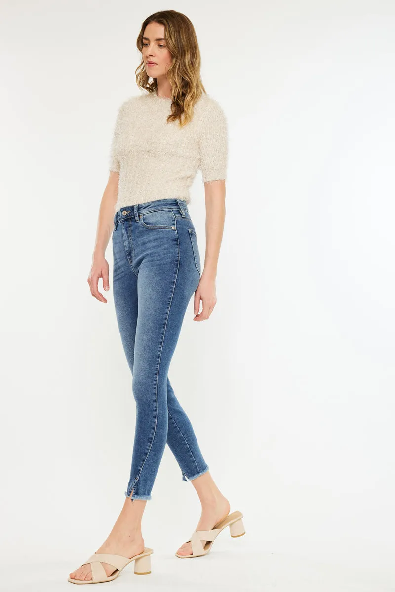 Zinnia High Rise Ankle Skinny Jeans