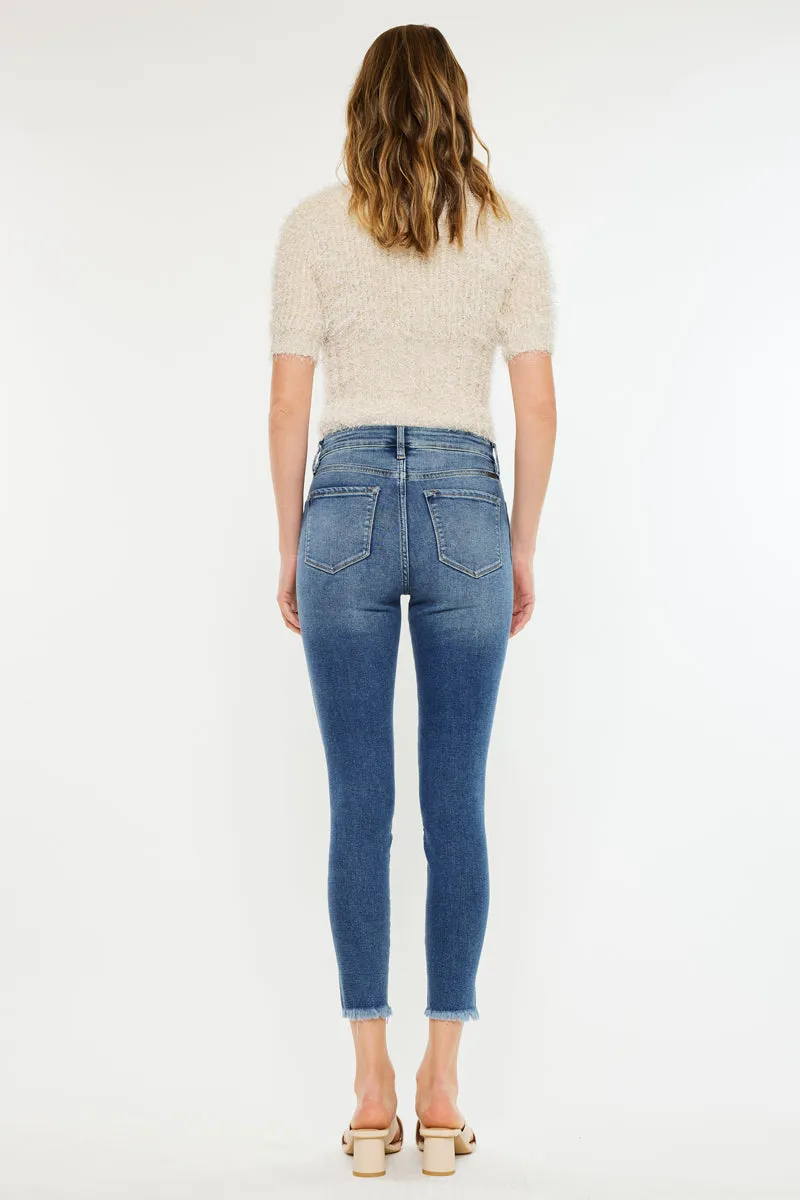 Zinnia High Rise Ankle Skinny Jeans