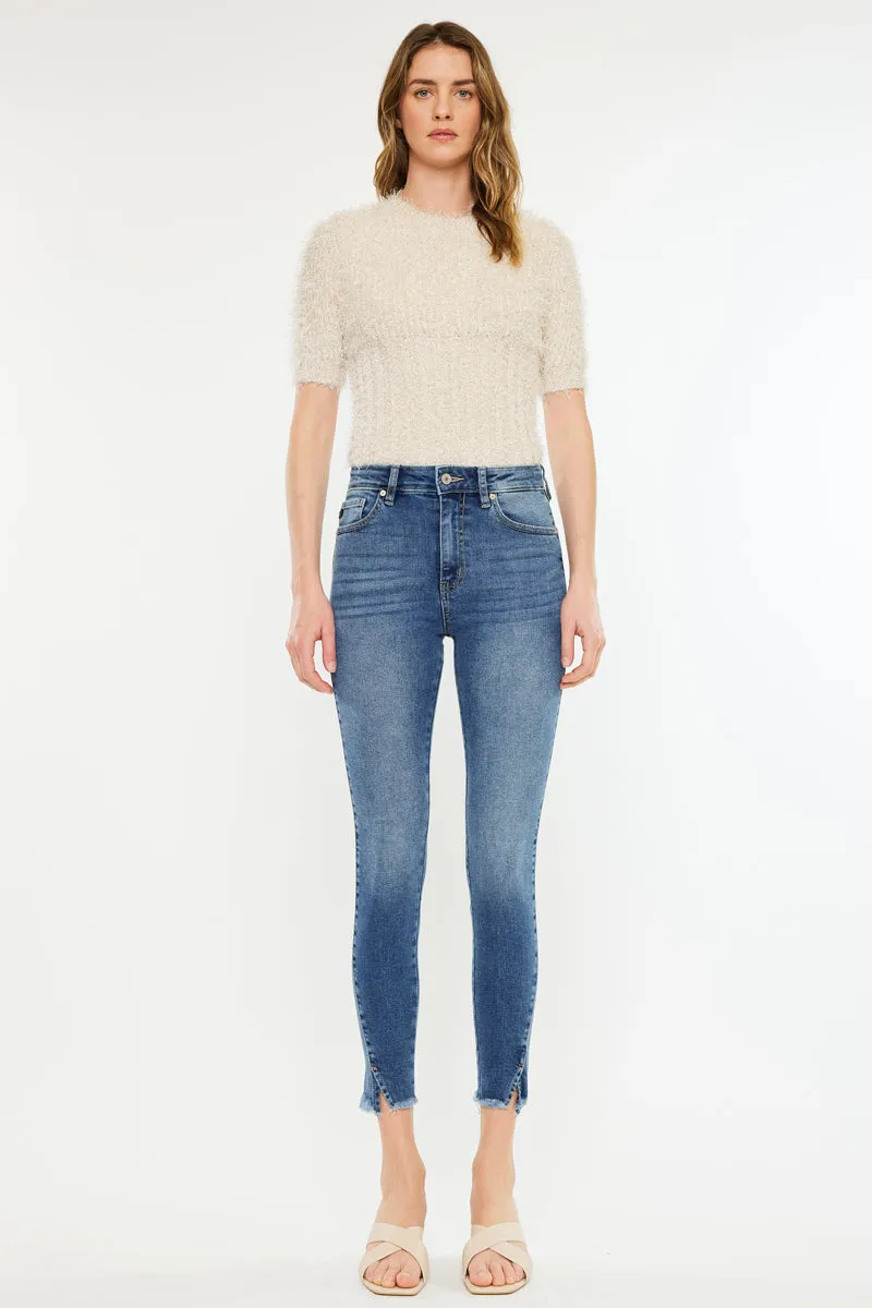 Zinnia High Rise Ankle Skinny Jeans