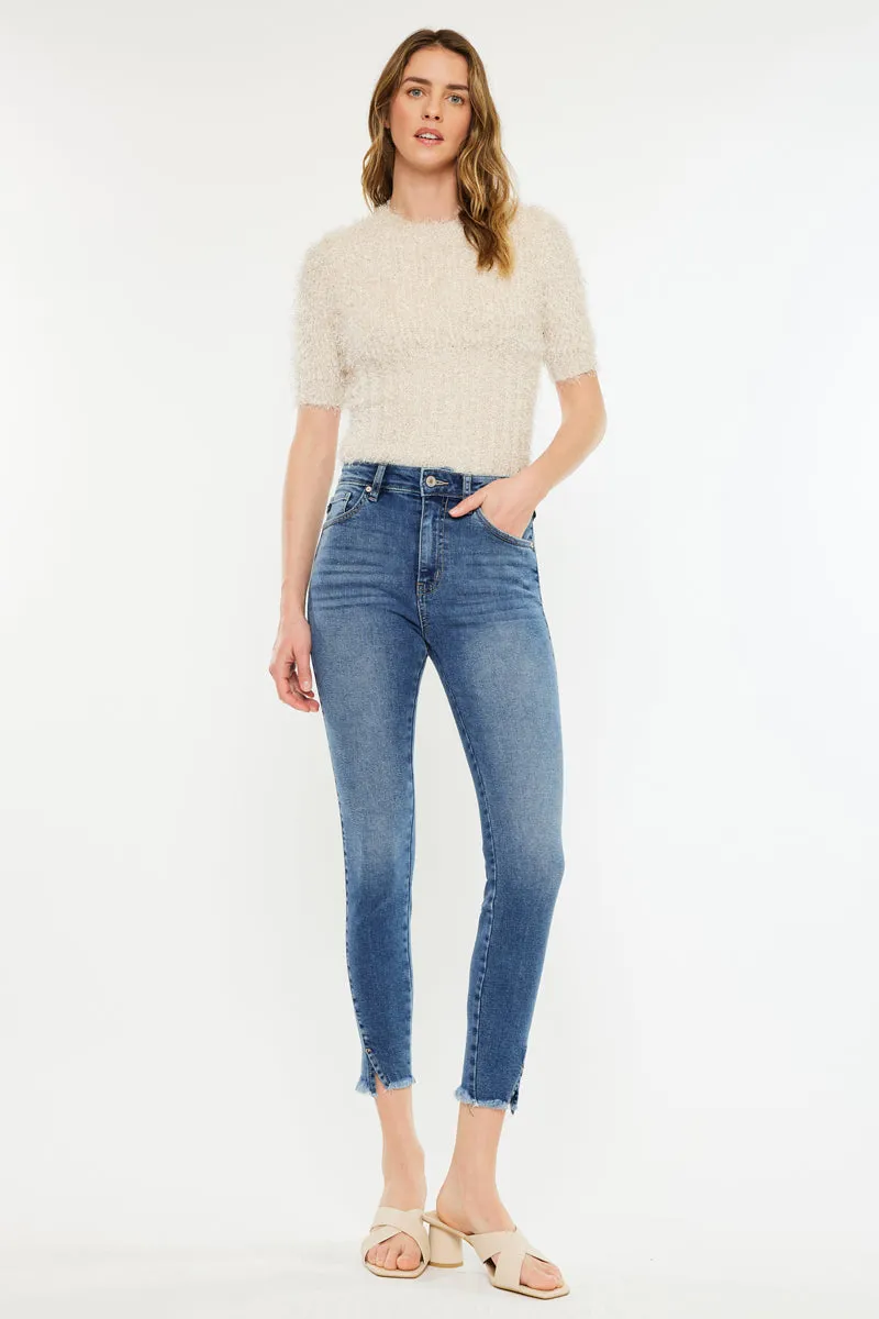 Zinnia High Rise Ankle Skinny Jeans