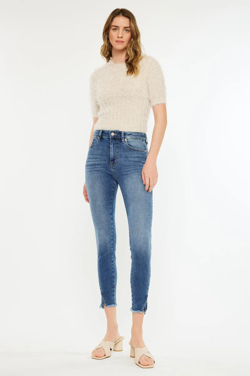 Zinnia High Rise Ankle Skinny Jeans