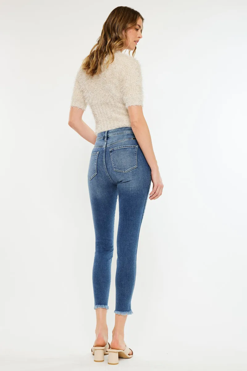 Zinnia High Rise Ankle Skinny Jeans